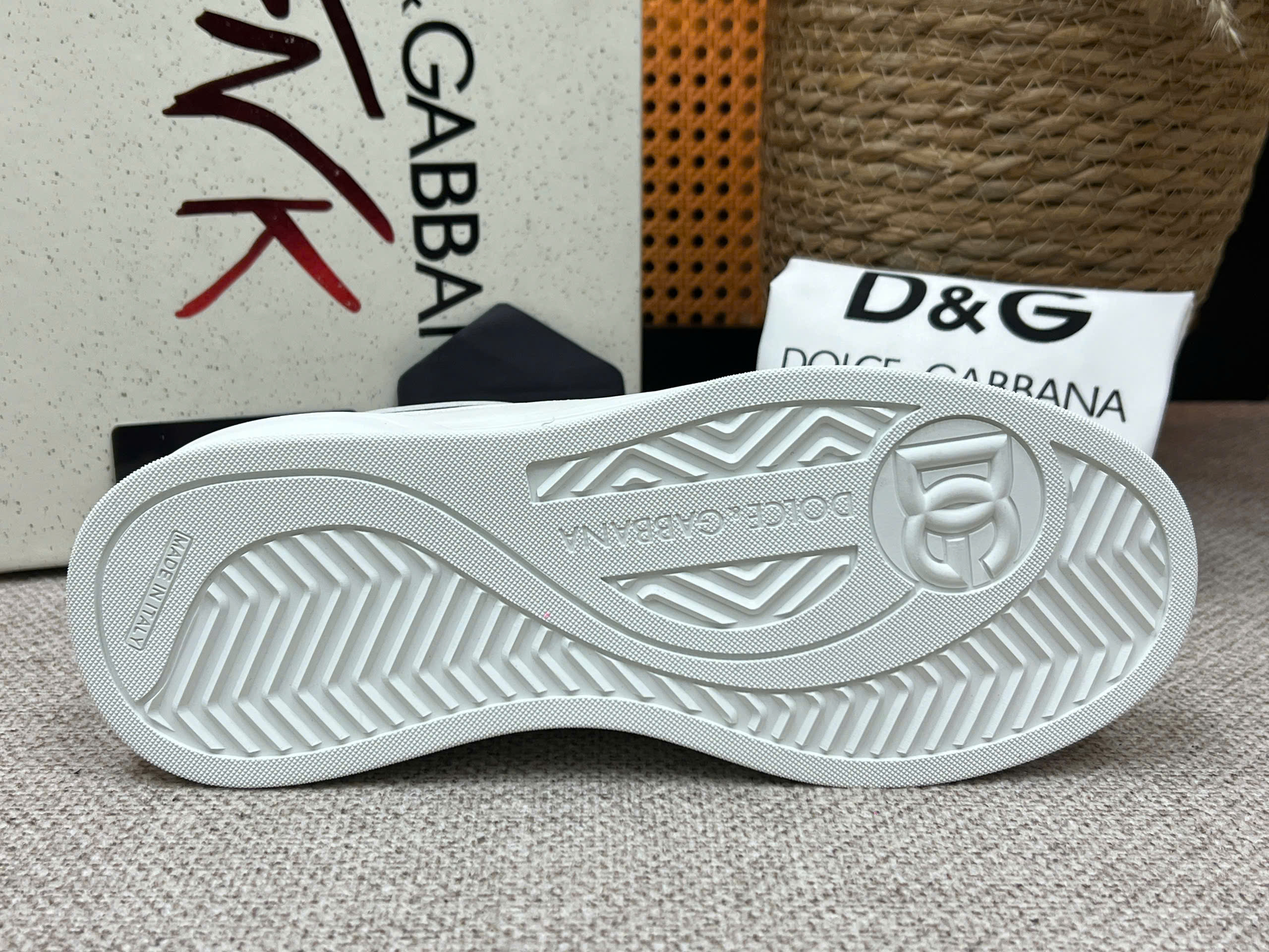 Giày sneaker Dolce Gabbana DG Roma Trắng bản 1-1 on web 38-43 VTN