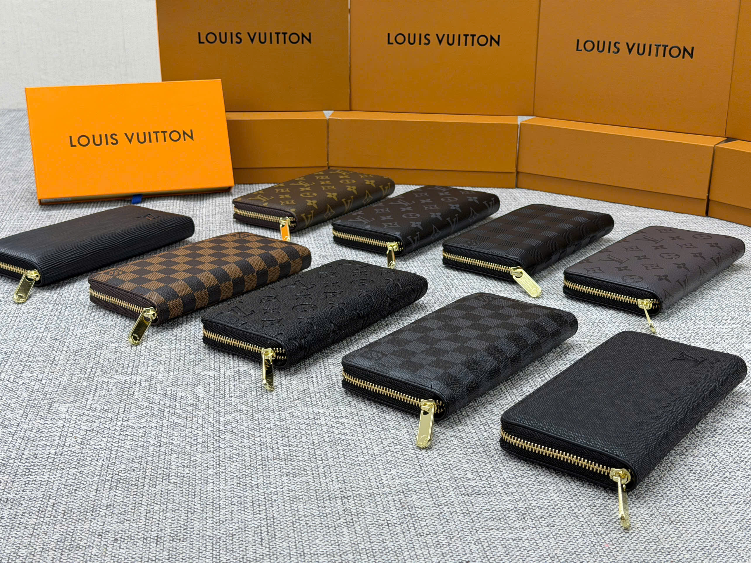 Ví dài khóa Louis Vuitton LV Zippy XL Wallet Like Auth PLD VTN