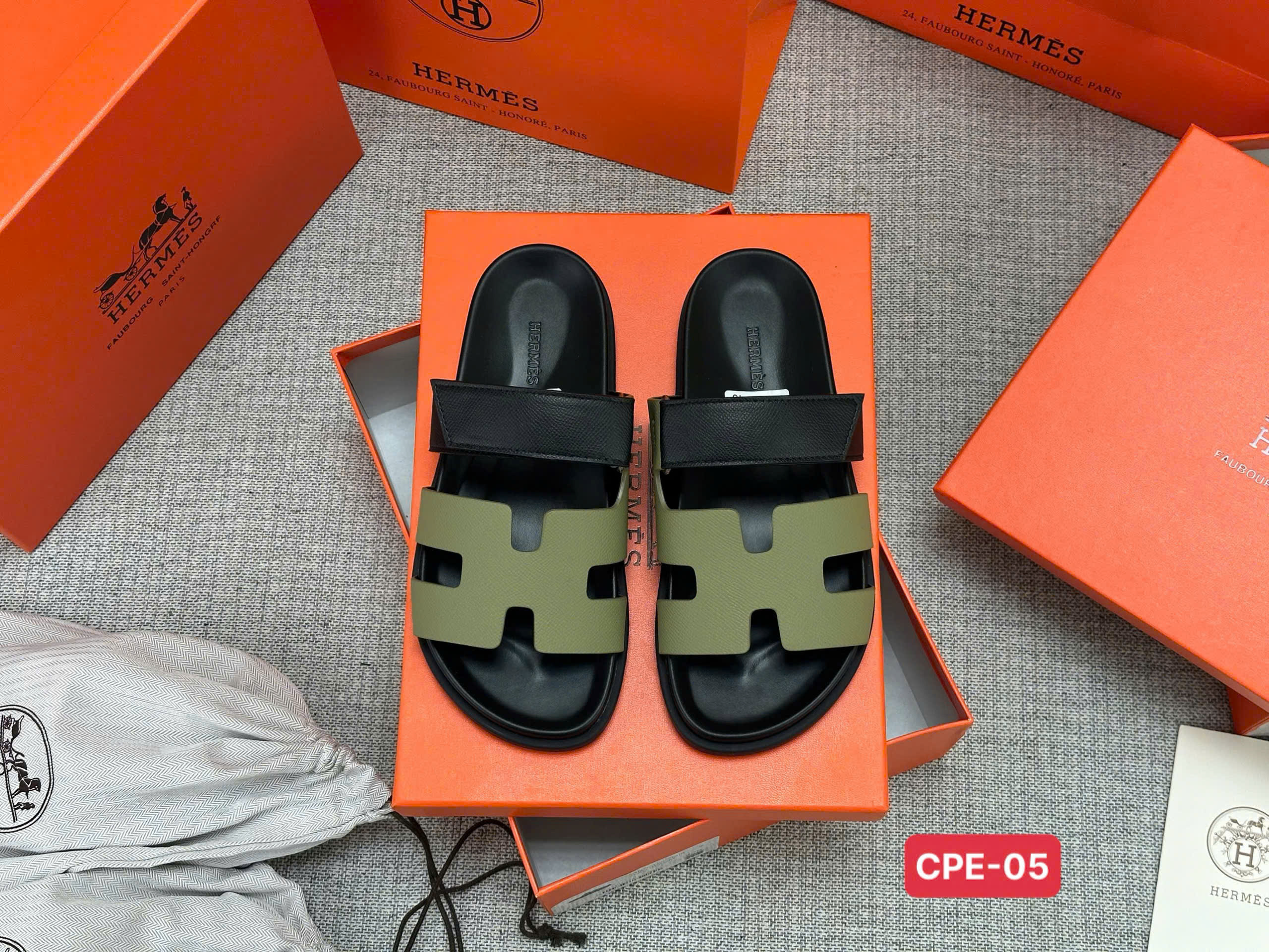 Dép sandal Hermes HM các mẫu new 2026 Like Auth 38-43 VTN
