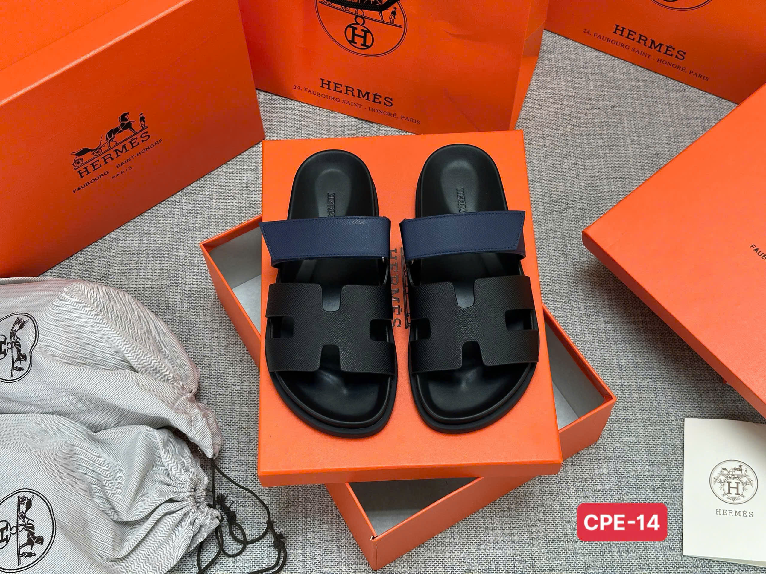 Dép sandal Hermes HM các mẫu new 2026 Like Auth 38-43 VTN
