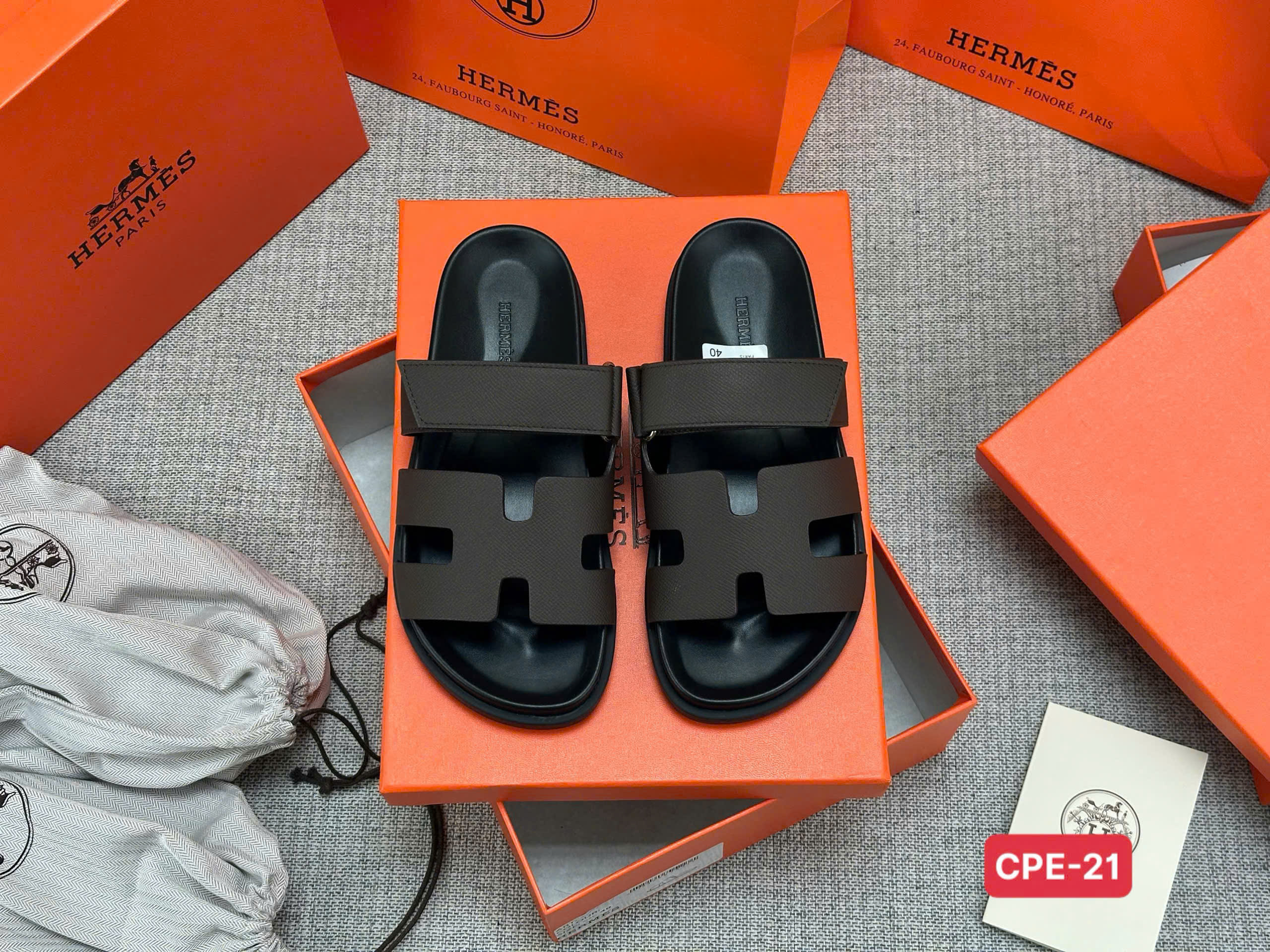 Dép sandal Hermes HM các mẫu new 2026 Like Auth 38-43 VTN