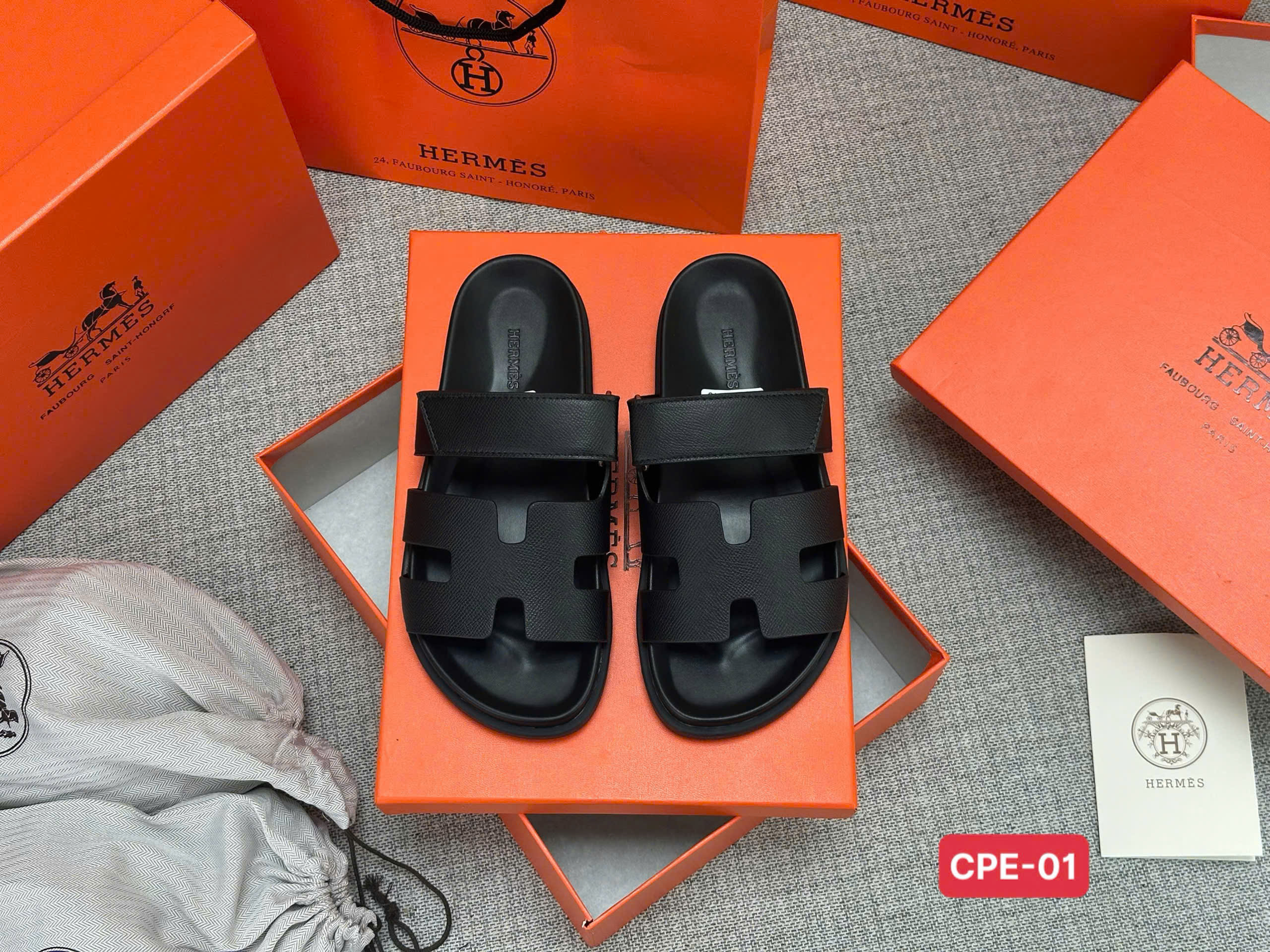Dép sandal Hermes HM các mẫu new 2026 Like Auth 38-43 VTN