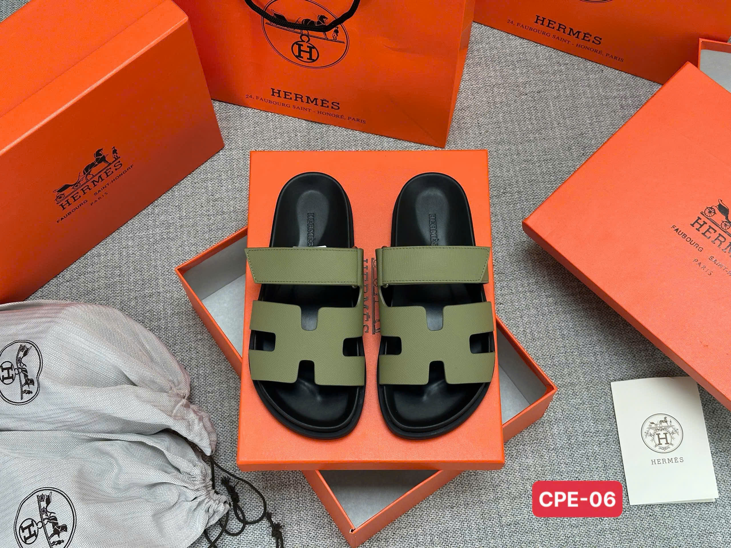 Dép sandal Hermes HM các mẫu new 2026 Like Auth 38-43 VTN