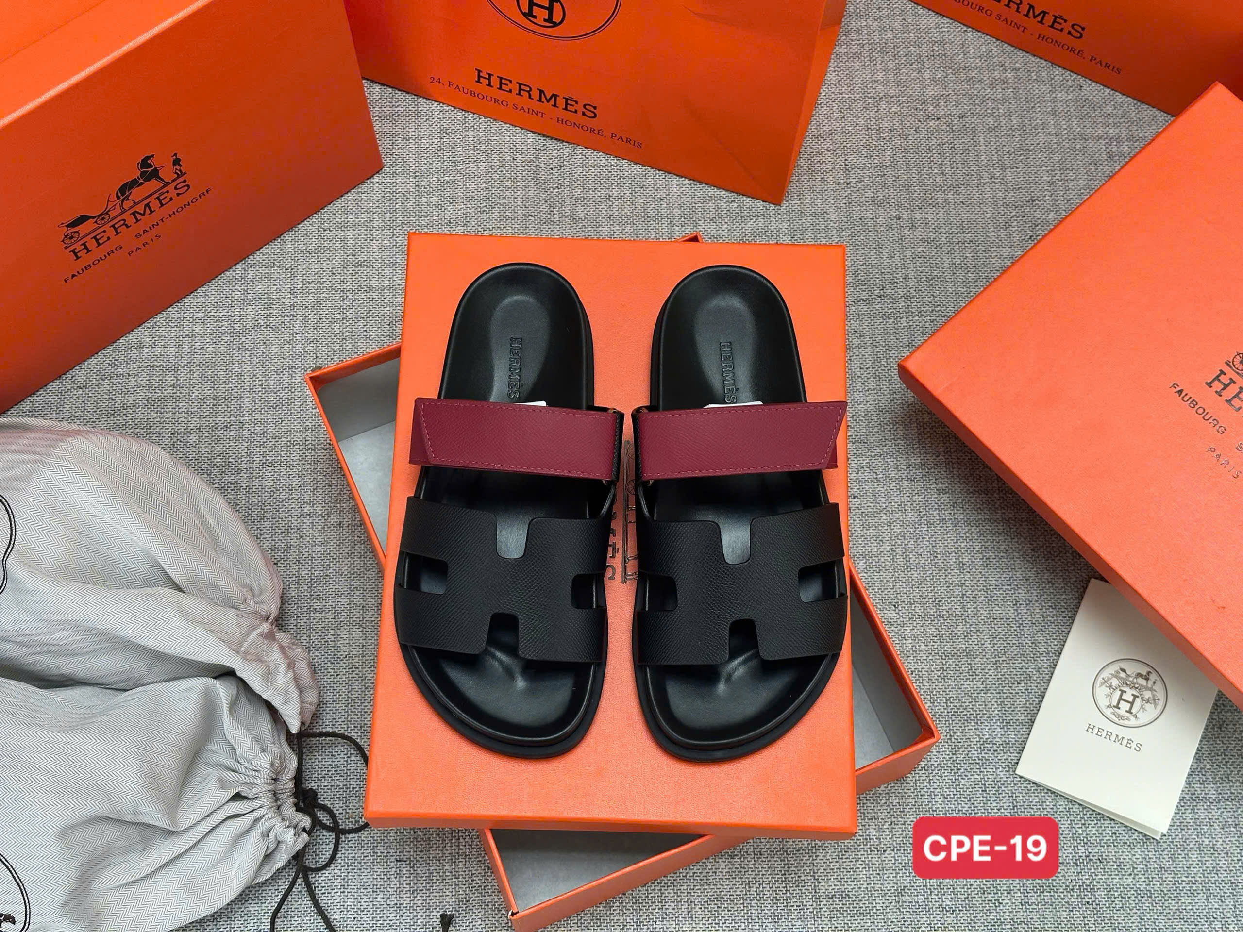 Dép sandal Hermes HM các mẫu new 2026 Like Auth 38-43 VTN