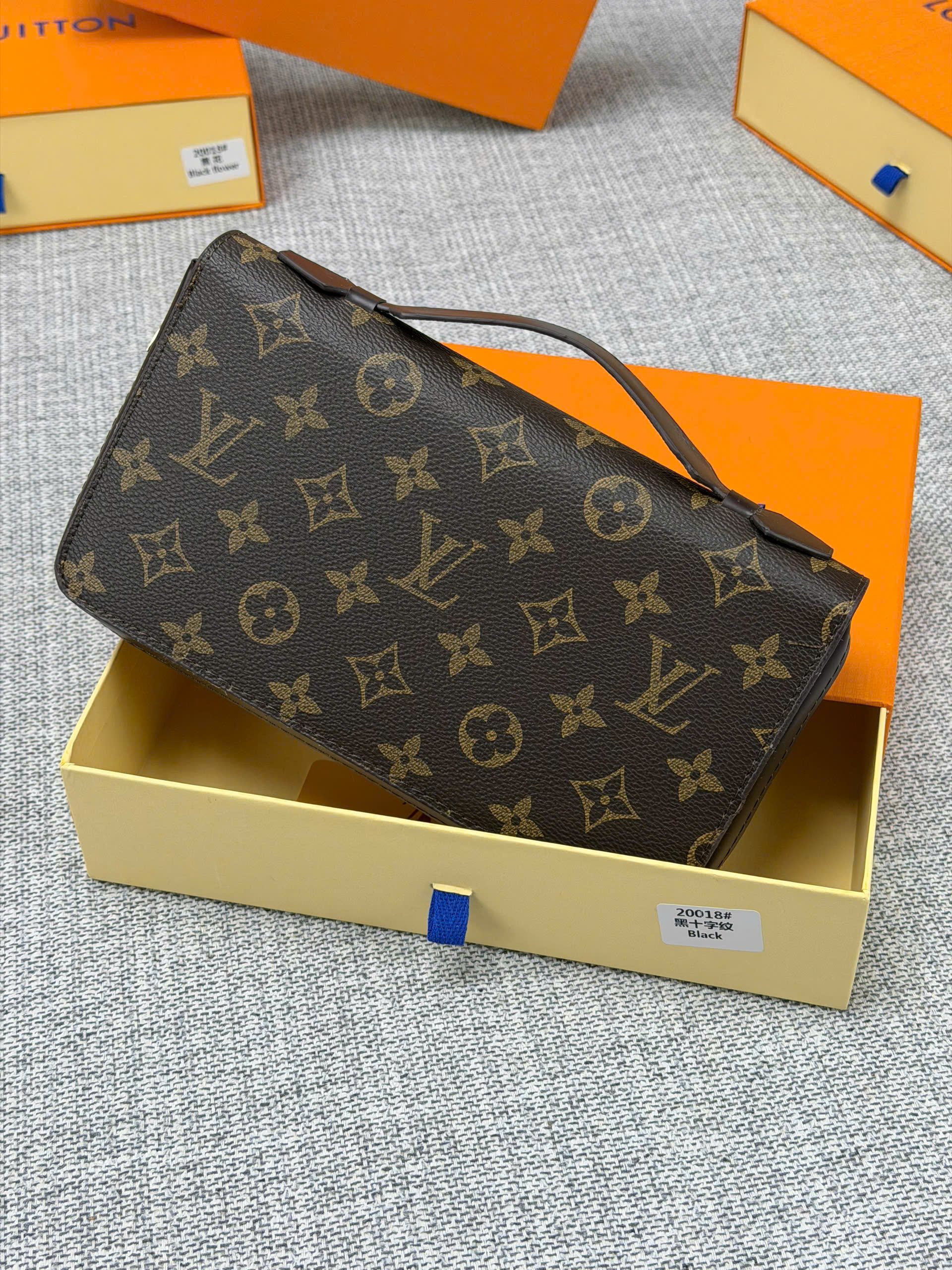 Túi ví Clutch LOUIS VUITTON LV ZIPPY XL DAMIER GRAPHITE CANVAS WALLET 22x12x5 PLD VTN
