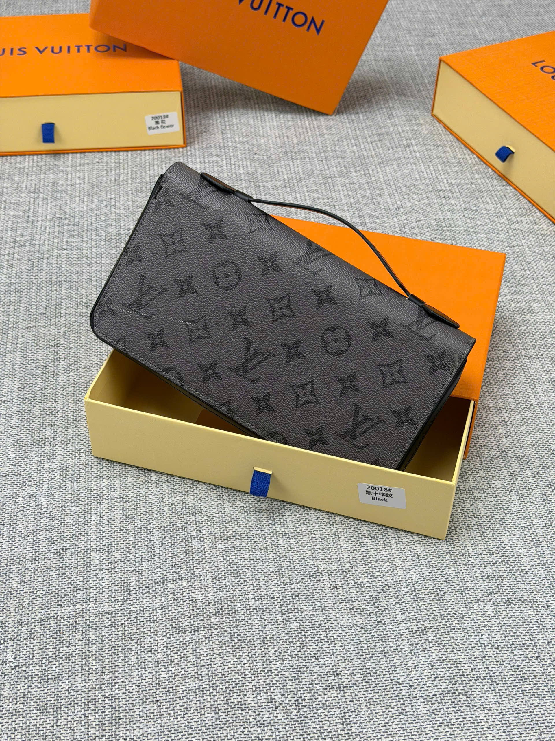 Túi ví Clutch LOUIS VUITTON LV ZIPPY XL DAMIER GRAPHITE CANVAS WALLET 22x12x5 PLD VTN