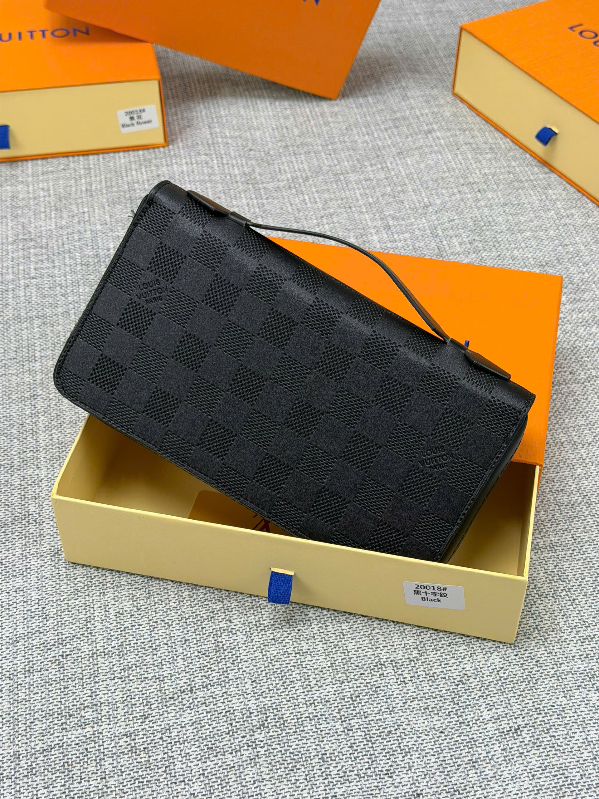 Túi ví Clutch LOUIS VUITTON LV ZIPPY XL DAMIER GRAPHITE CANVAS WALLET 22x12x5 PLD VTN