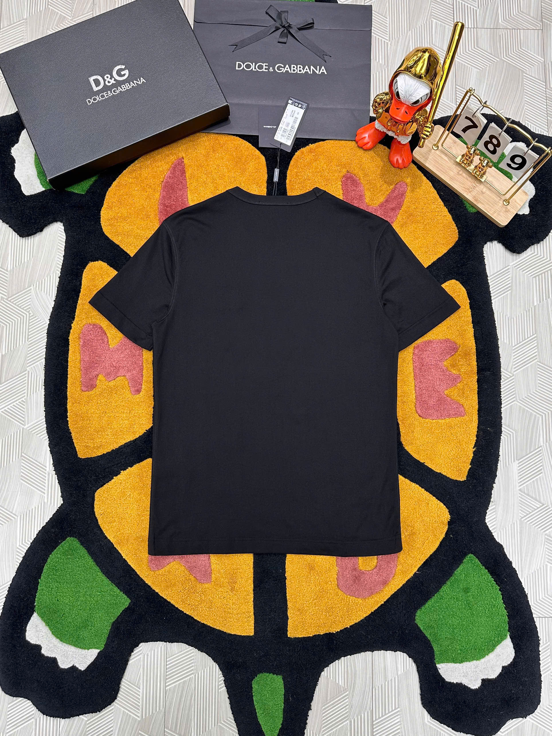 Áo phông T shirt Dolce Gabbana DG basic tag vuông ngực Like Auth S-XL MK