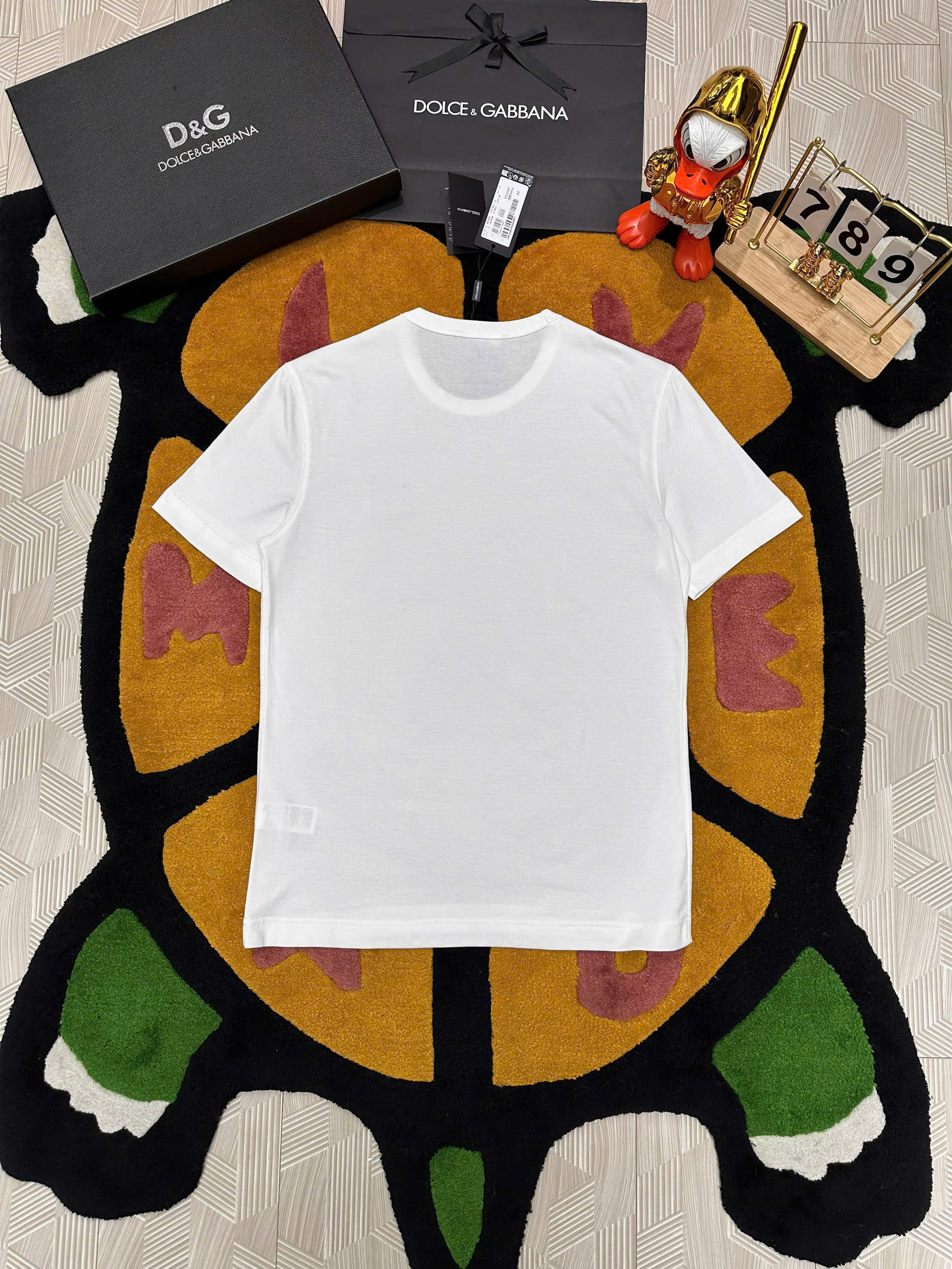 Áo phông T shirt Dolce Gabbana DG basic tag vuông ngực Like Auth S-XL MK
