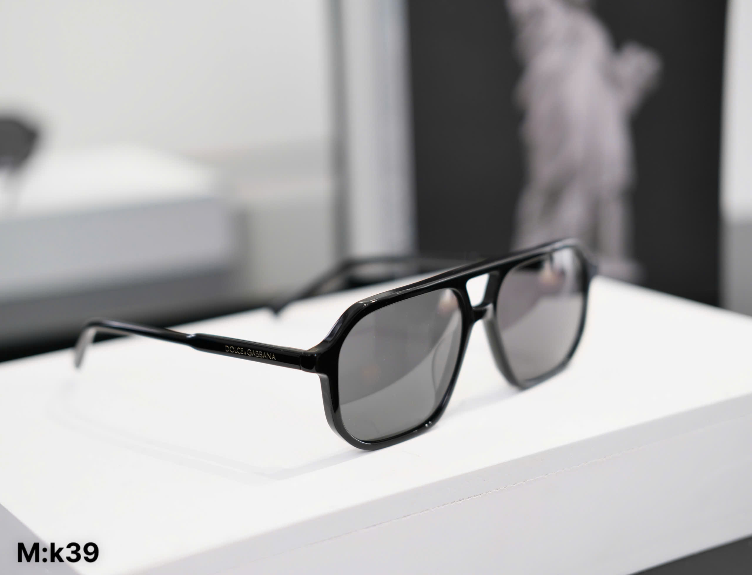 Kính mắt thời trang Dolce Gabbana Đen gọng nhỏ Like Auth DDT