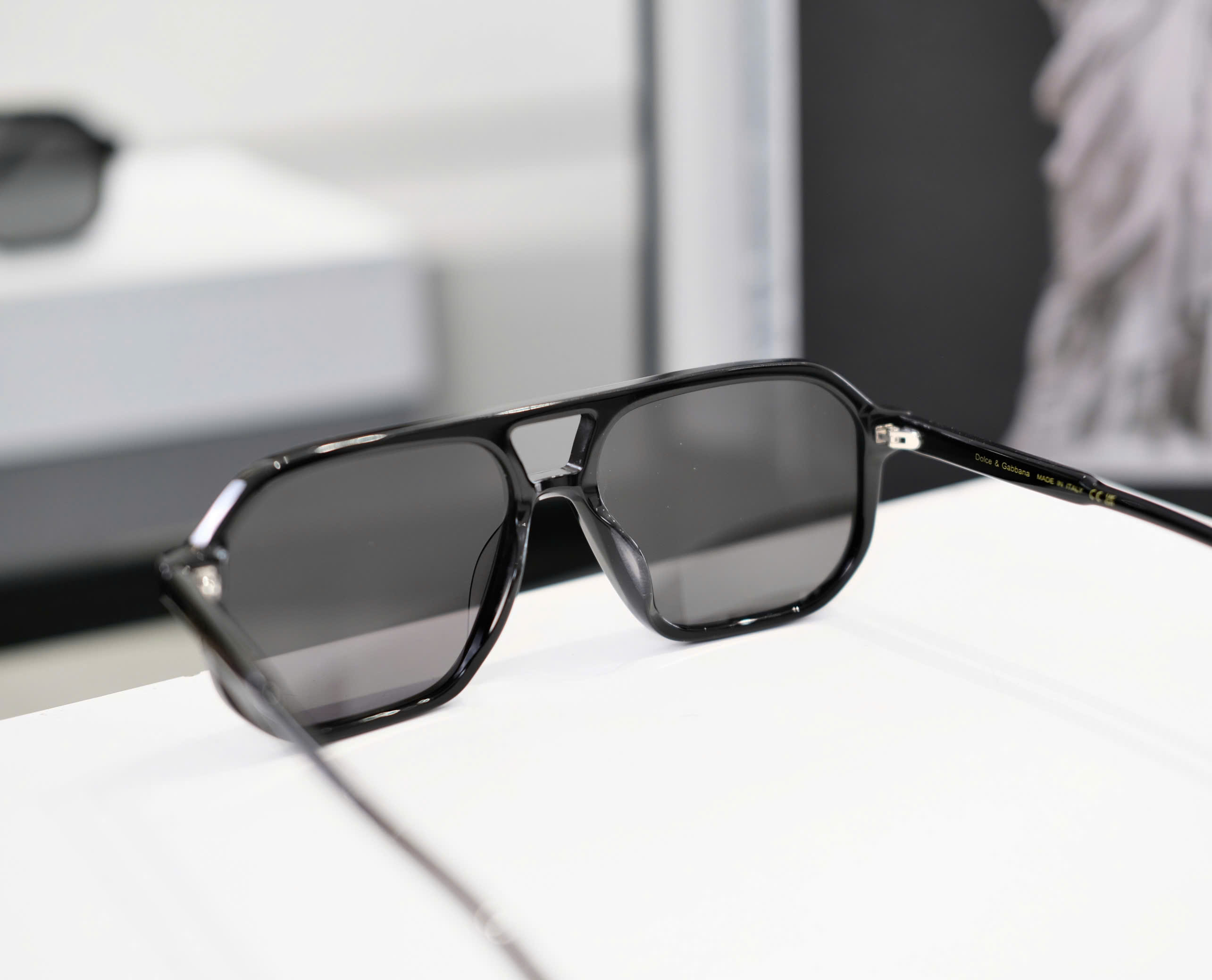 Kính mắt thời trang Dolce Gabbana Đen gọng nhỏ Like Auth DDT