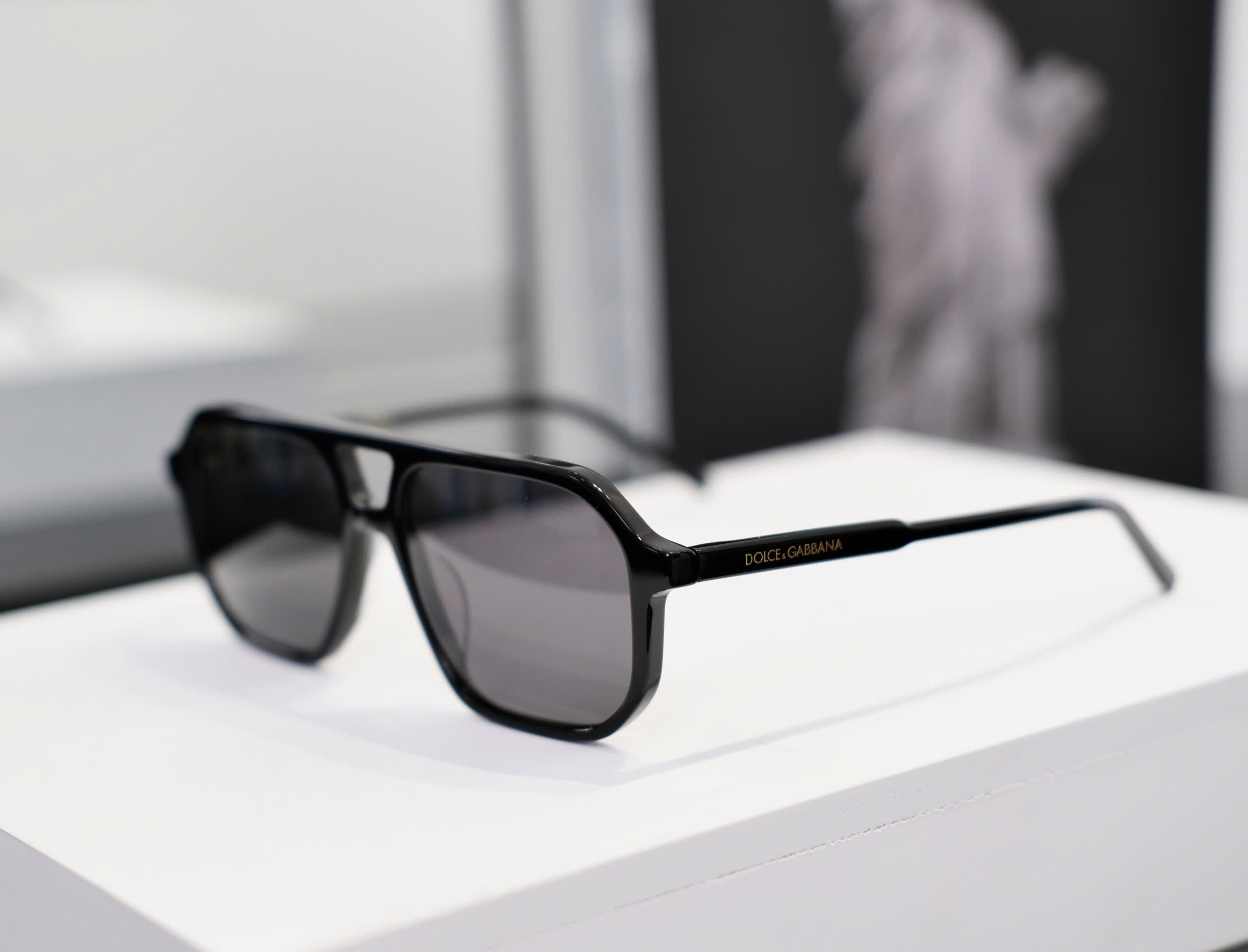 Kính mắt thời trang Dolce Gabbana Đen gọng nhỏ Like Auth DDT