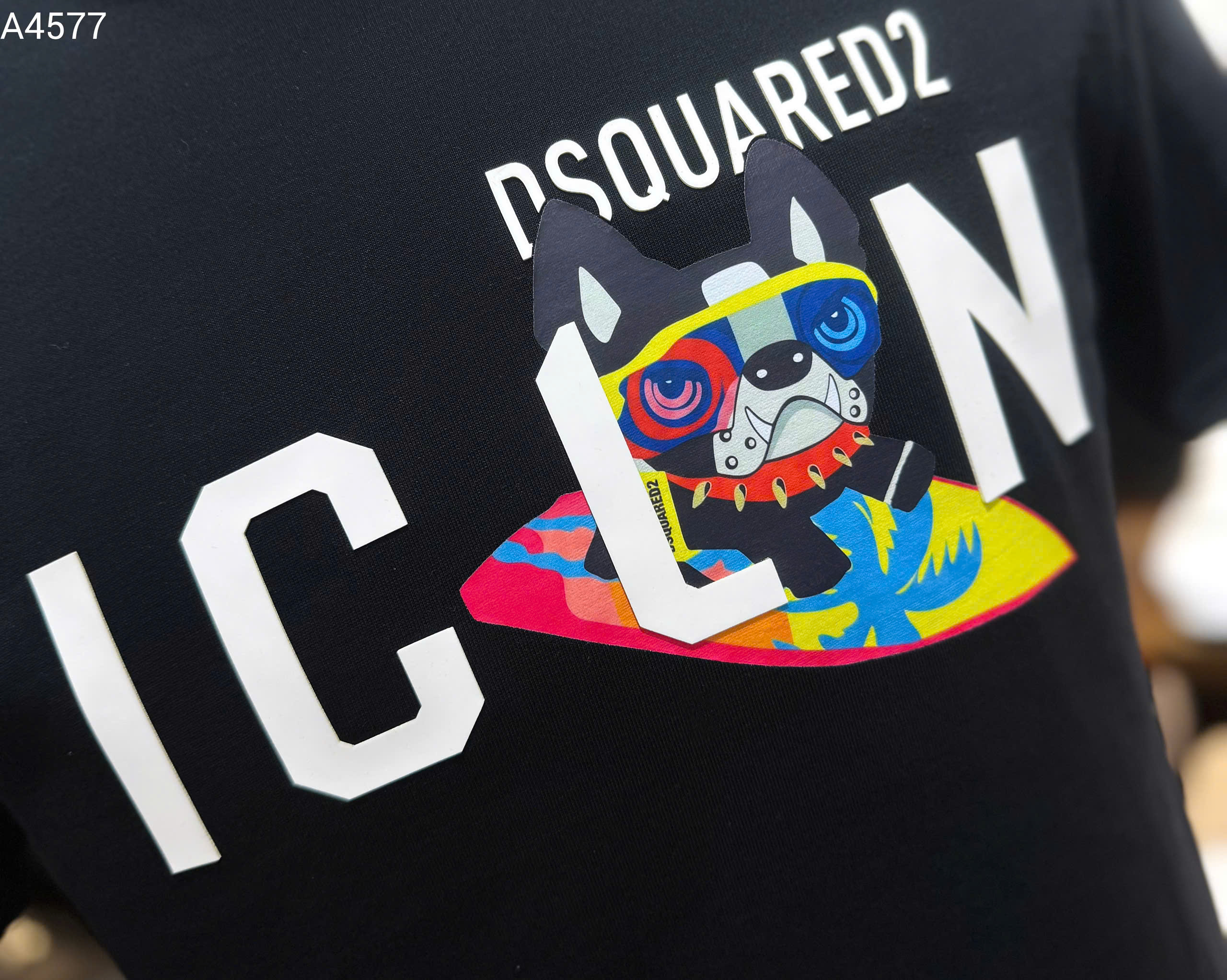 Áo phông T shirt Dsquared2 DSQ icon Cún lướt ván Like Auth 44-50 MK