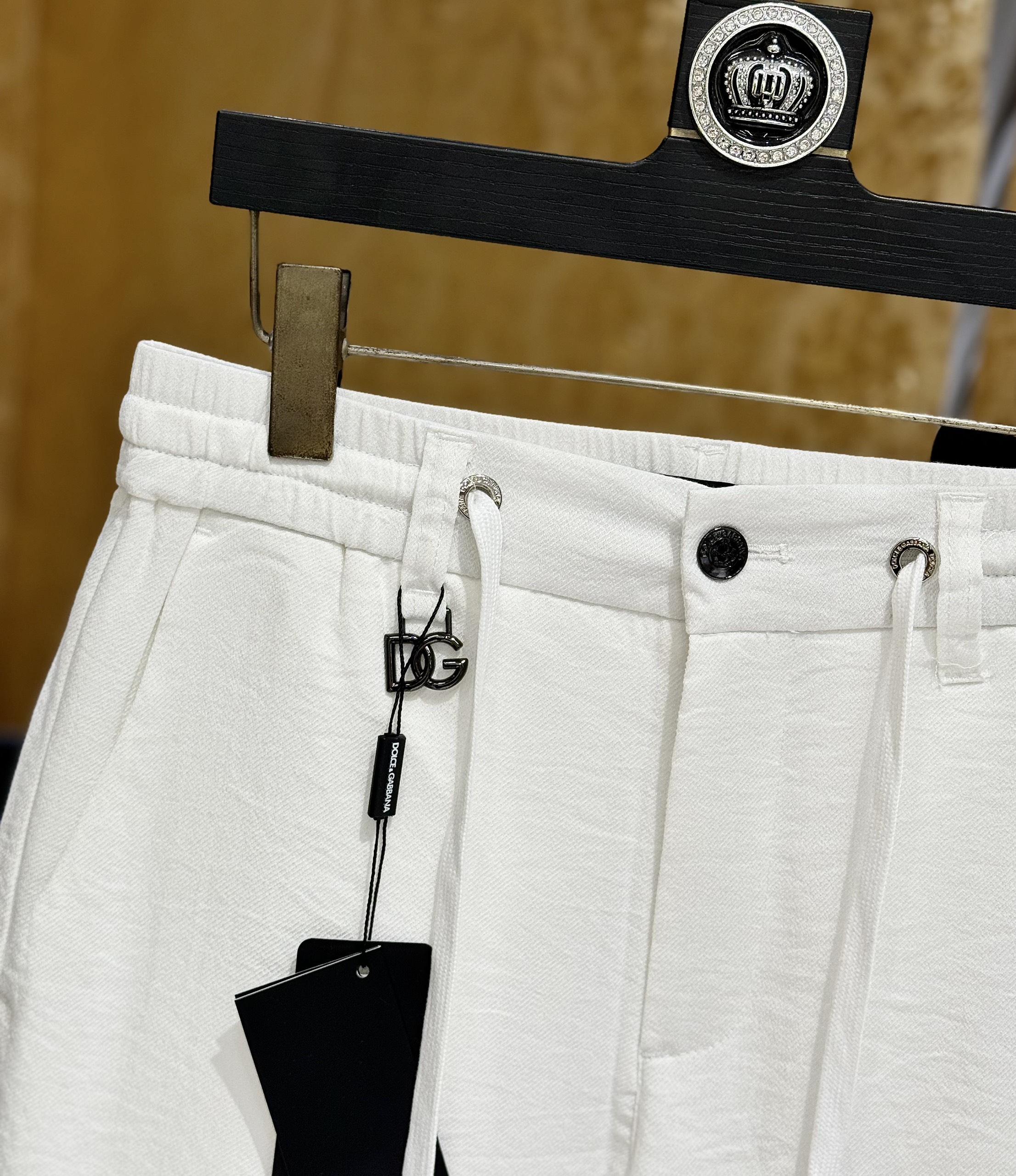 Quần đũi dài Dolce Gabbana DG trơn Like Auth 1-1 on web CD