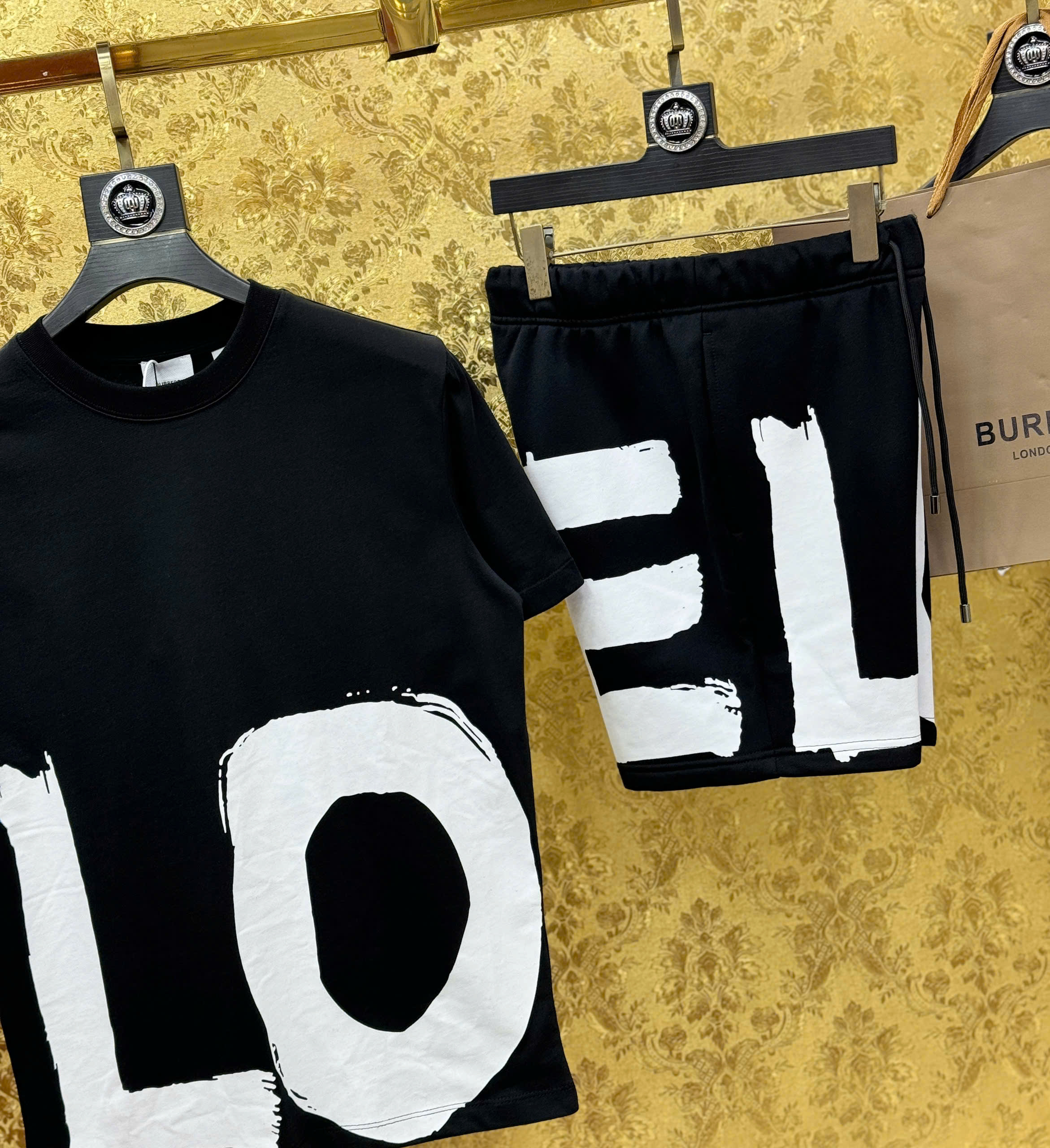 Set bộ hè Burberry BBR Love logo to Like Auth S-XL CD