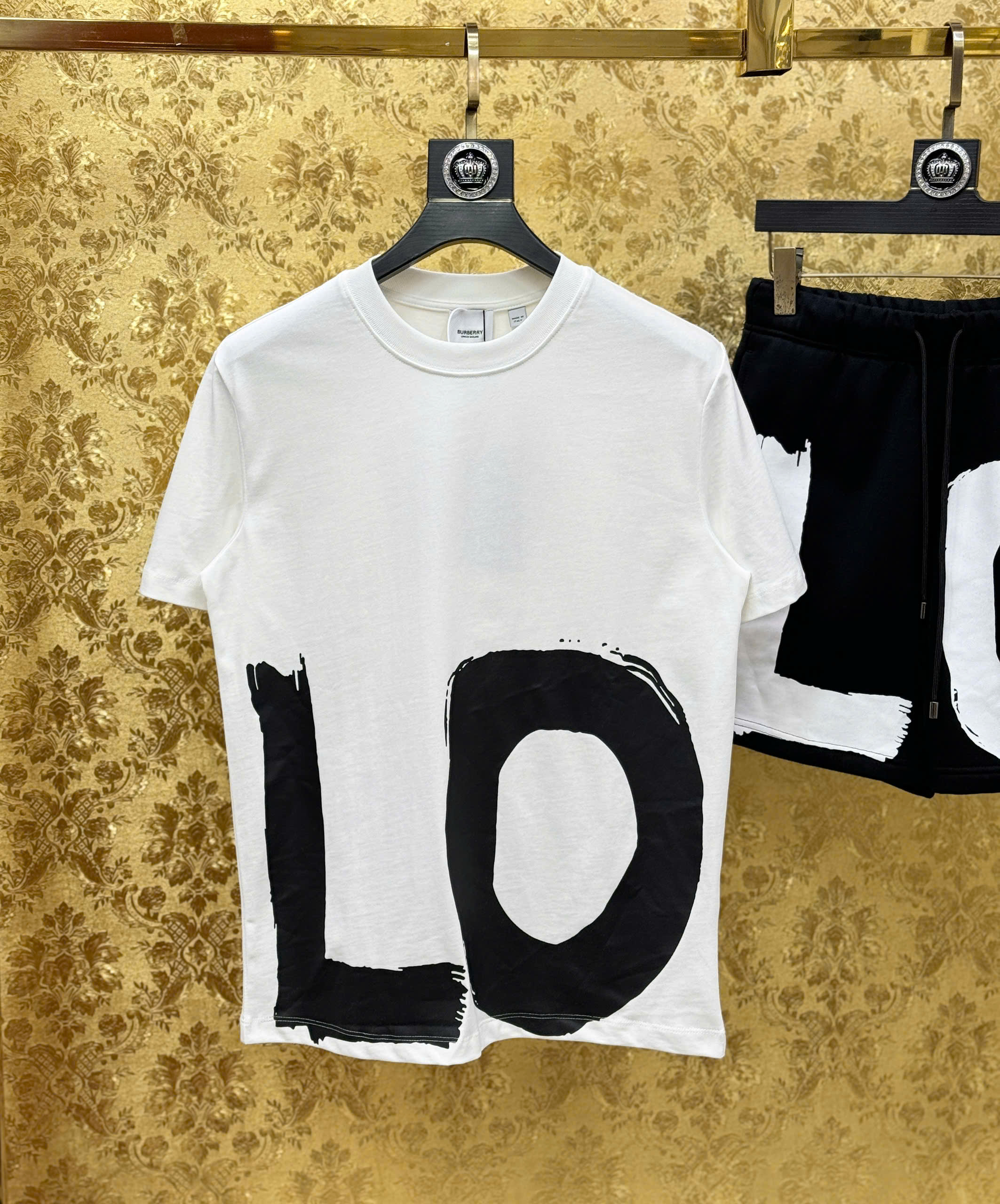 Set bộ hè Burberry BBR Love logo to Like Auth S-XL CD