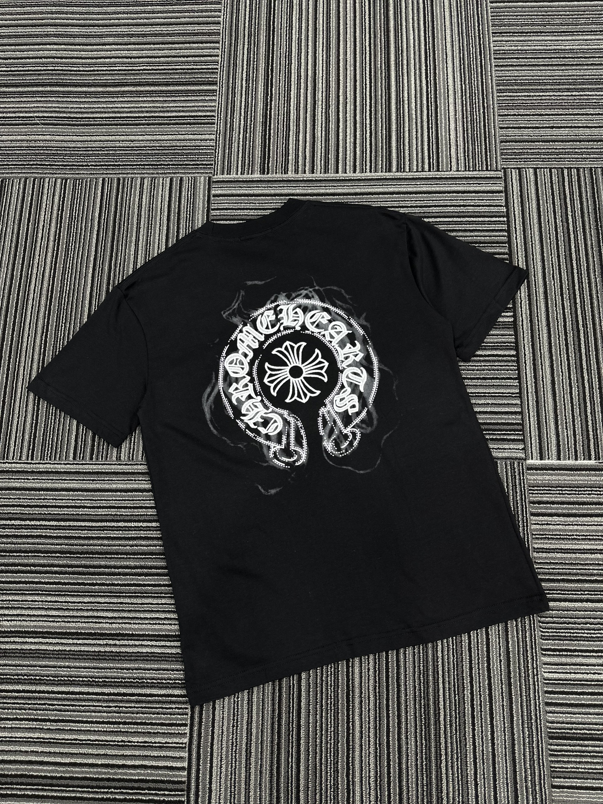 Áo phông T shirt Chrome Heart CH logo lưng ngực Like Auth S-XL VTN