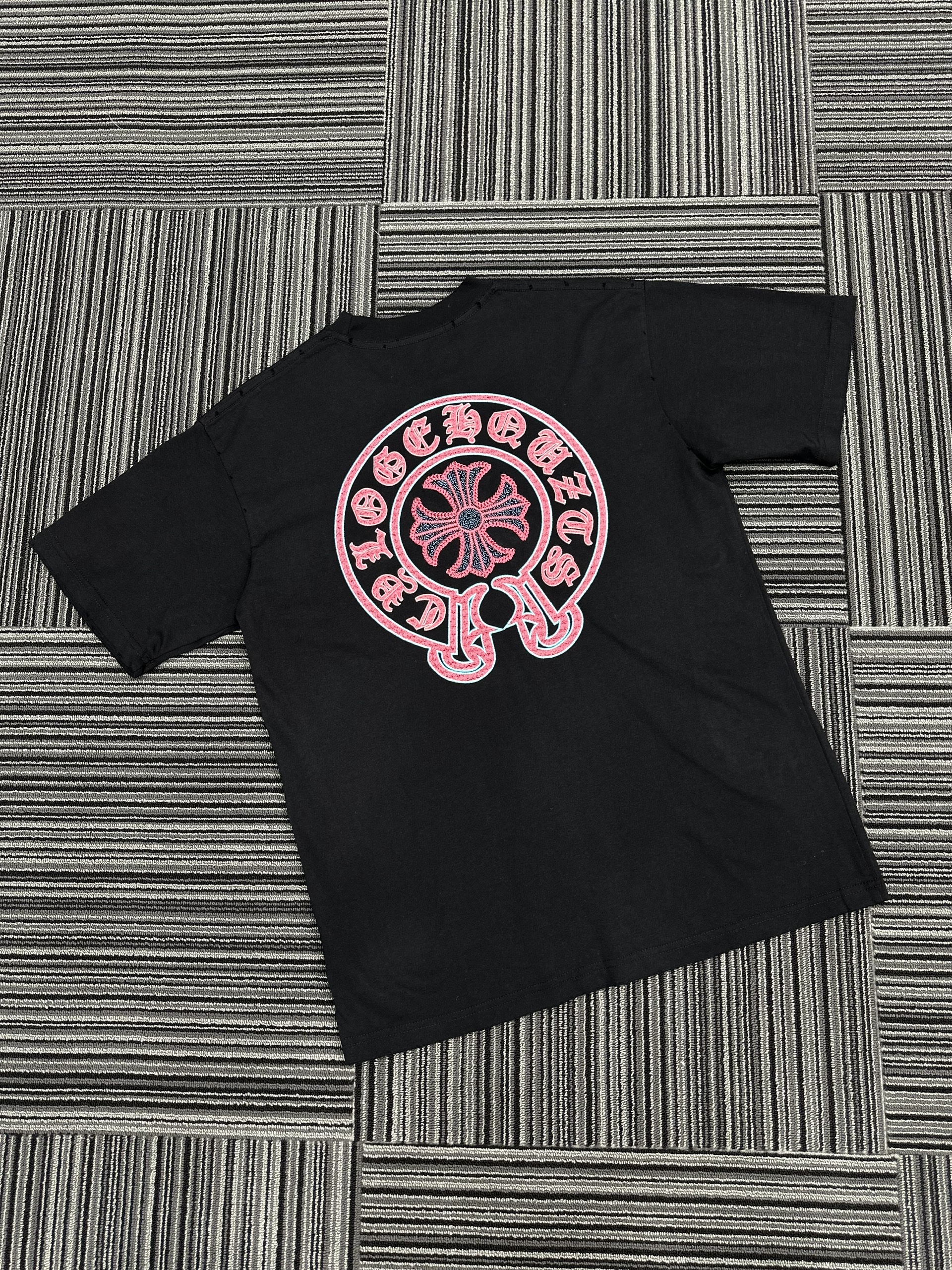 Áo phông T shirt Chrome Heart CH logo lưng ngực Like Auth S-XL VTN