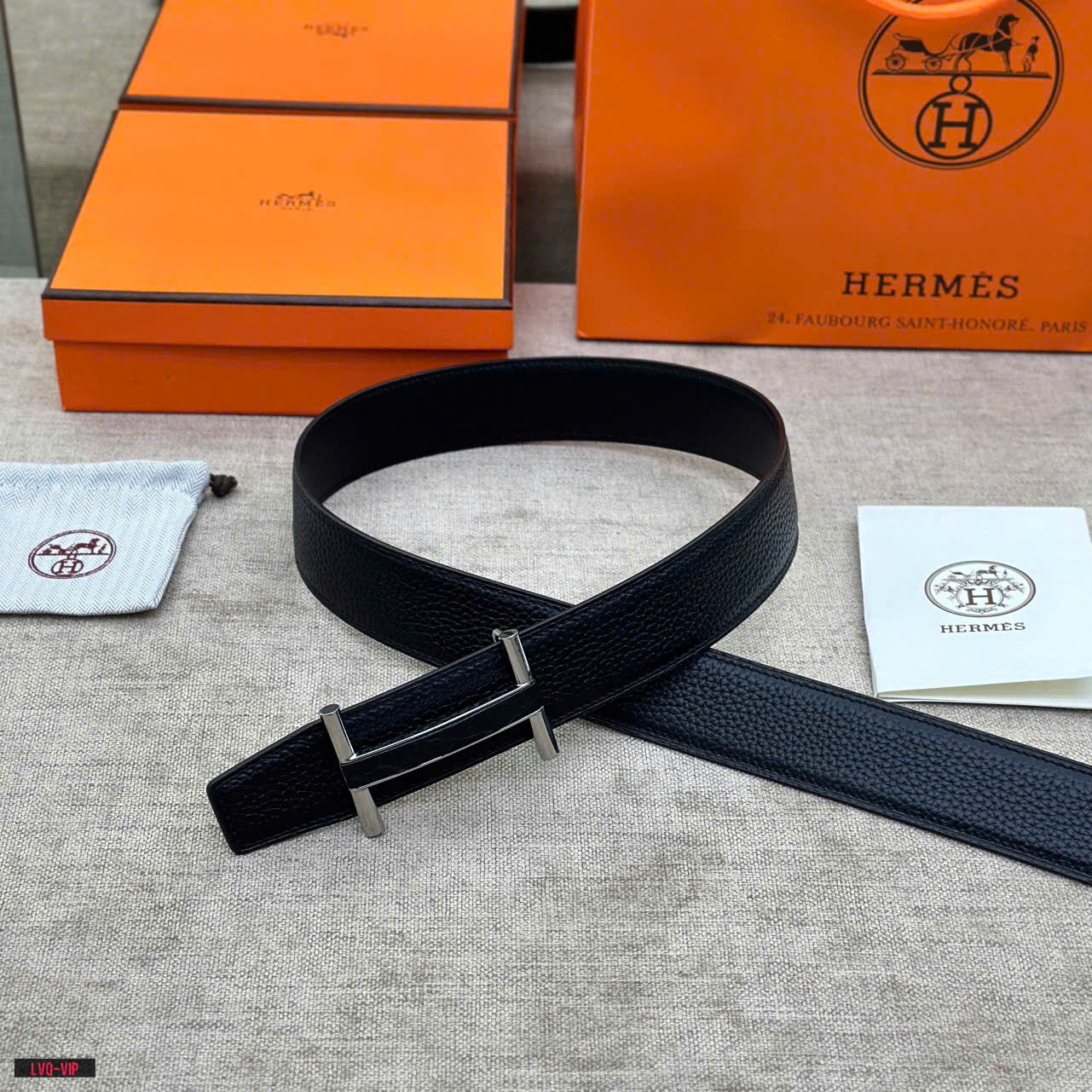 Thắt lưng, dây nịt, belt Hermes HM Đen sần mặt logo H Bạc phối Đen Like Auth 1-1 on web fullbox LVQ