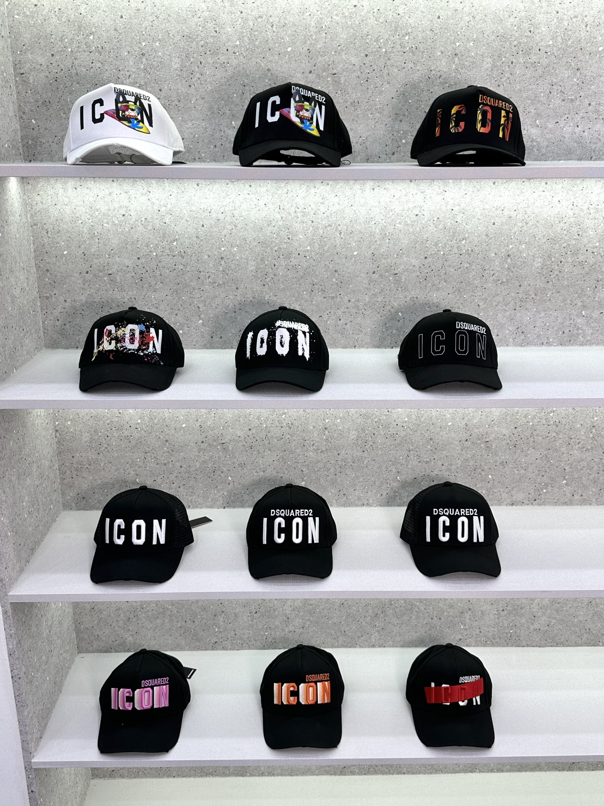 Mũ lưỡi trai, nón kết Dsquared2 DSQ2 các mẫu logo Icon Like Auth fullbox VTN