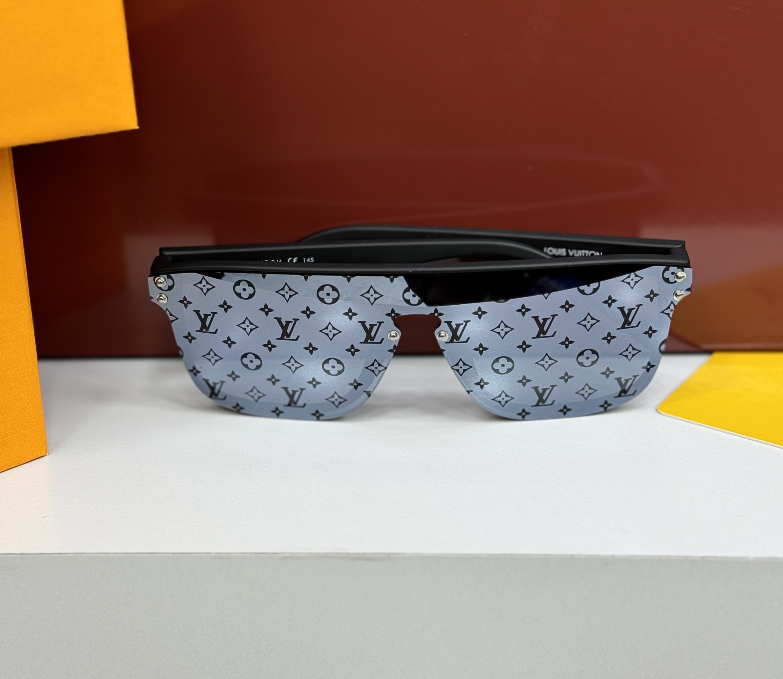 Kính mắt thời trang Louis Vuitton LV Bạc họa tiết hoa vân logo LV Like Auth on web fulbox CD