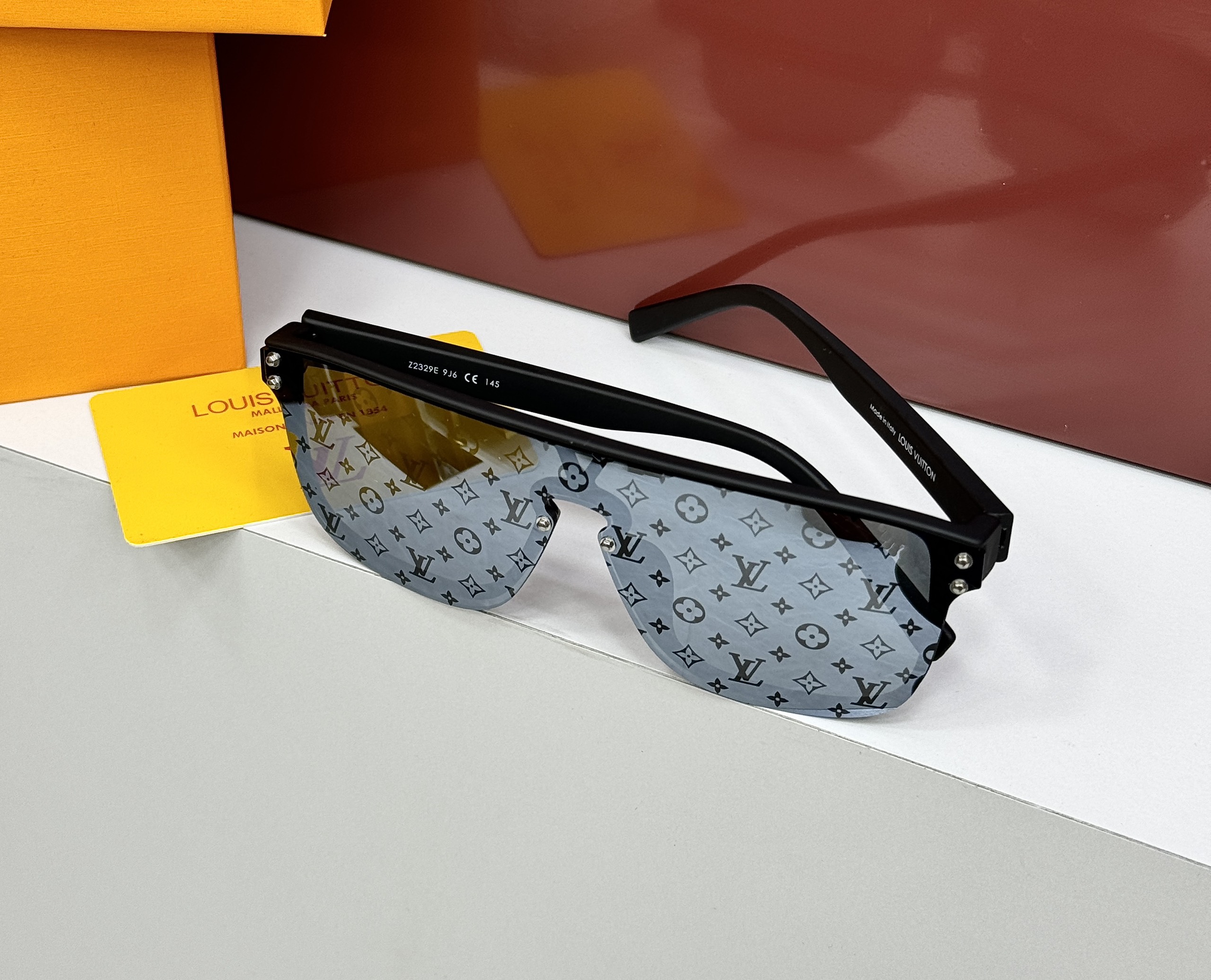 Kính mắt thời trang Louis Vuitton LV Bạc họa tiết hoa vân logo LV Like Auth on web fulbox CD