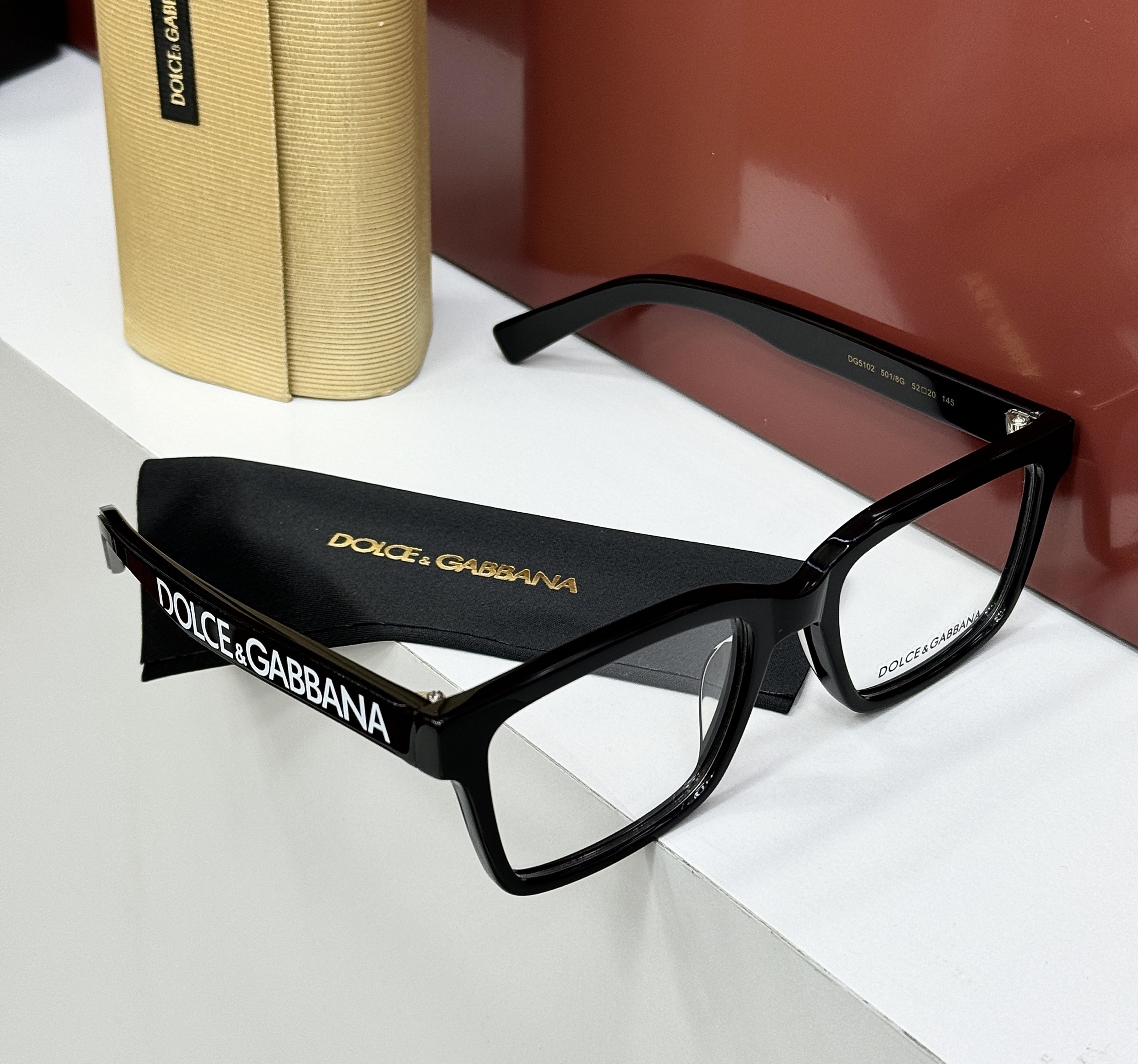 Kính mắt thời trang Dolce Gabbana DG logo chữ Gọng Like Auth on web fulbox CD MK