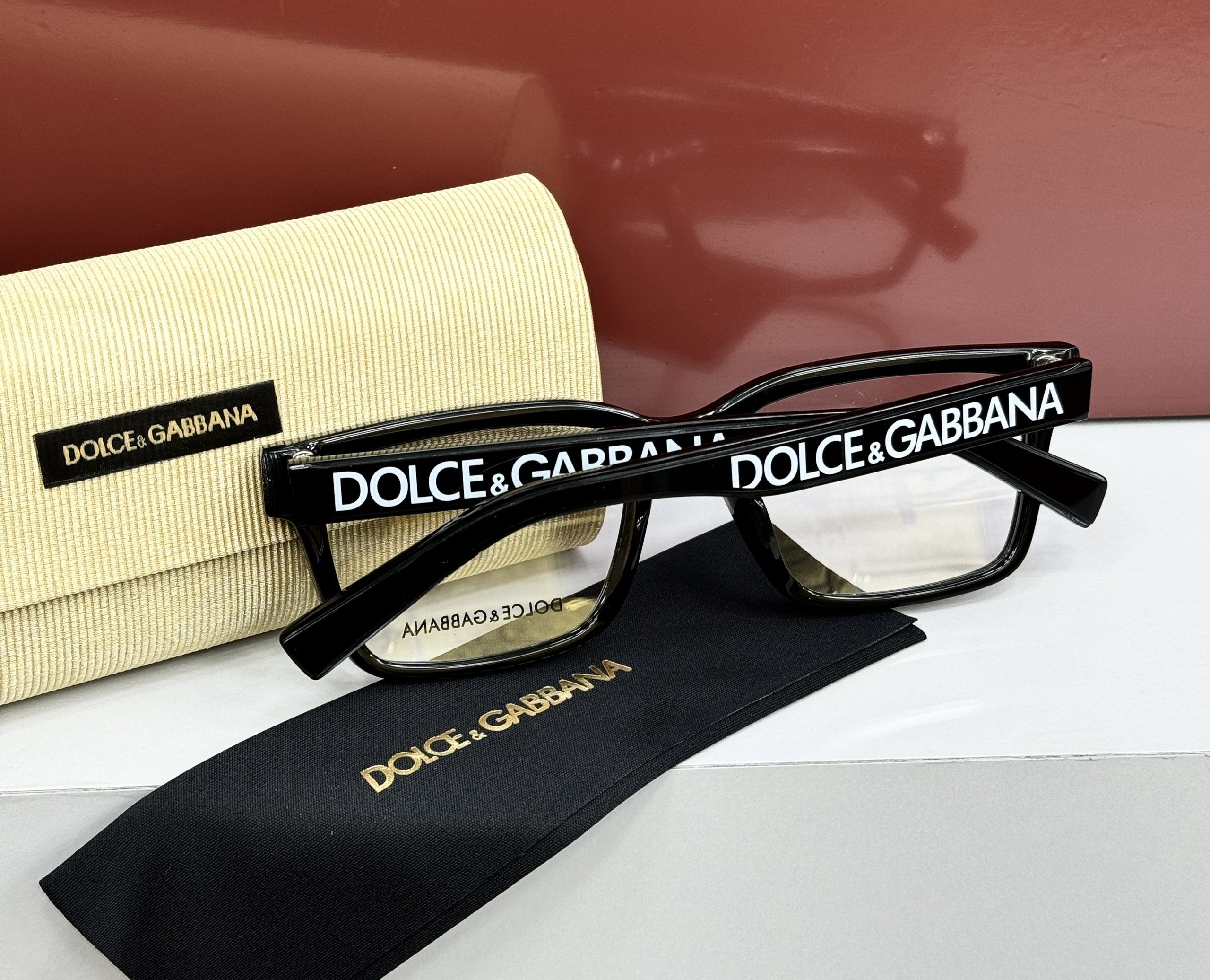 Kính mắt thời trang Dolce Gabbana DG logo chữ Gọng Like Auth on web fulbox CD MK