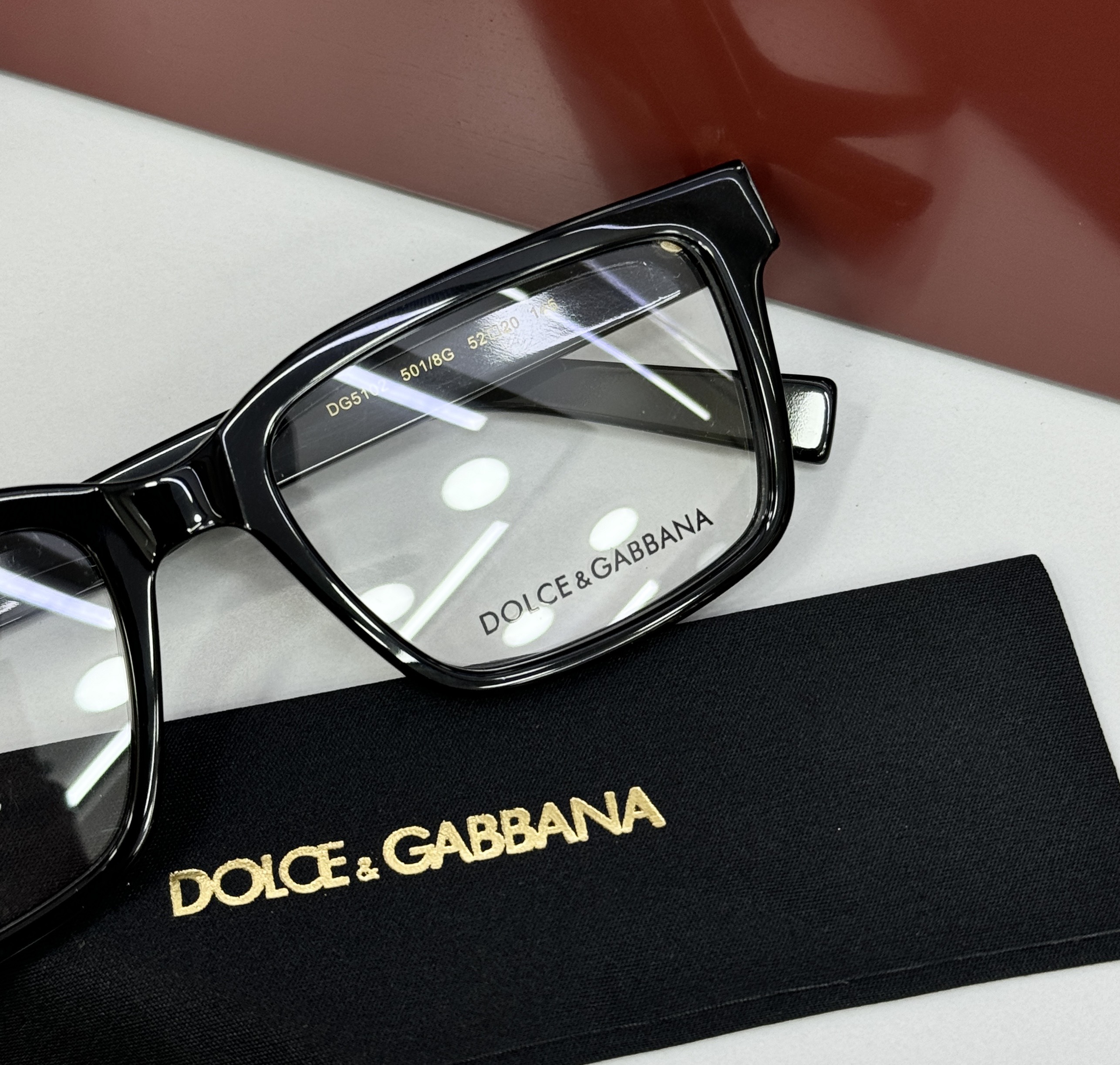 Kính mắt thời trang Dolce Gabbana DG logo chữ Gọng Like Auth on web fulbox CD MK