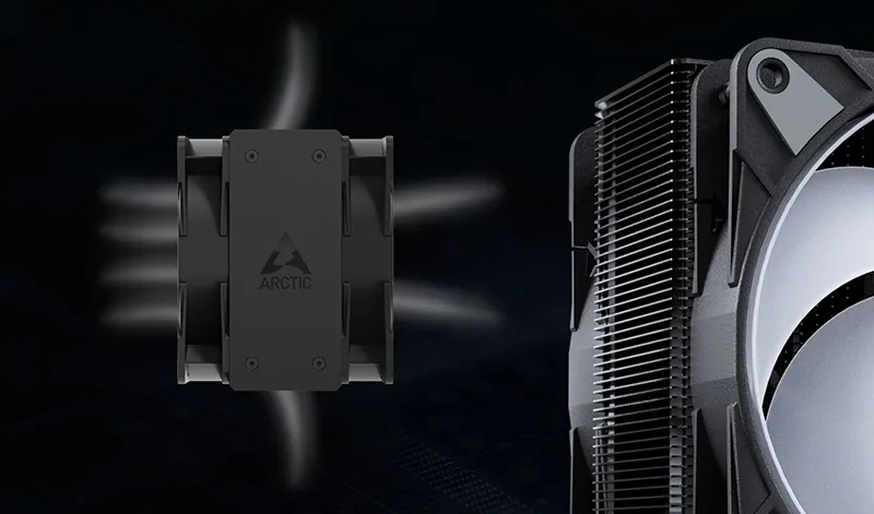ARCTIC Freezer 36 ARGB 120mm Single Tower CPU Air Cooler (Black) overview 8