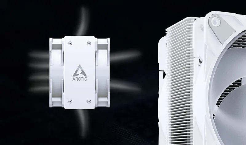 ARCTIC Freezer 36 ARGB 120mm Single Tower CPU Air Cooler (White) overview 8