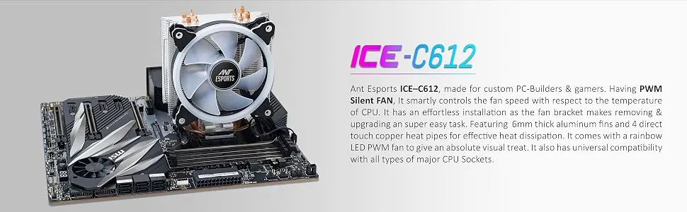 Ant Esports ICE-C612 RGB overview 2