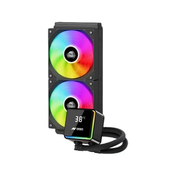 Ant Esports ICE Storm-240 240mm ARGB AM5/LGA1851 Black AIO Liquid Cooler