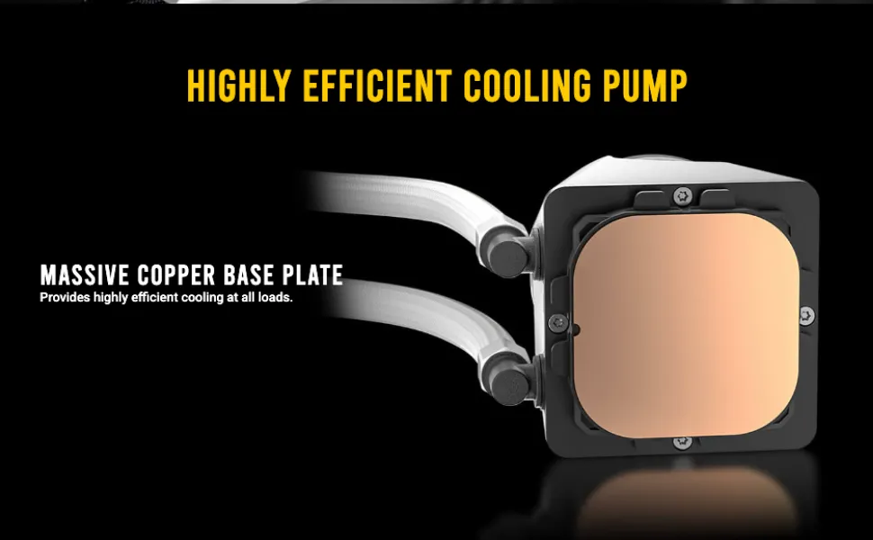 Antec Skeleton 360 ARGB Liquid Cooler (White) overview 3