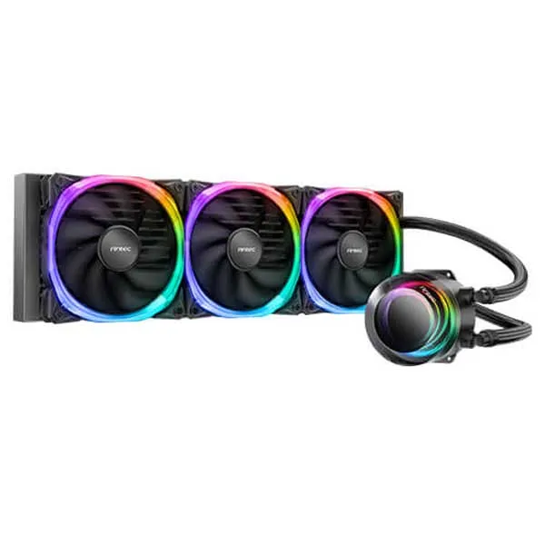 Antec Vortex LUM 360 ARGB CPU Liquid Cooler (Black)