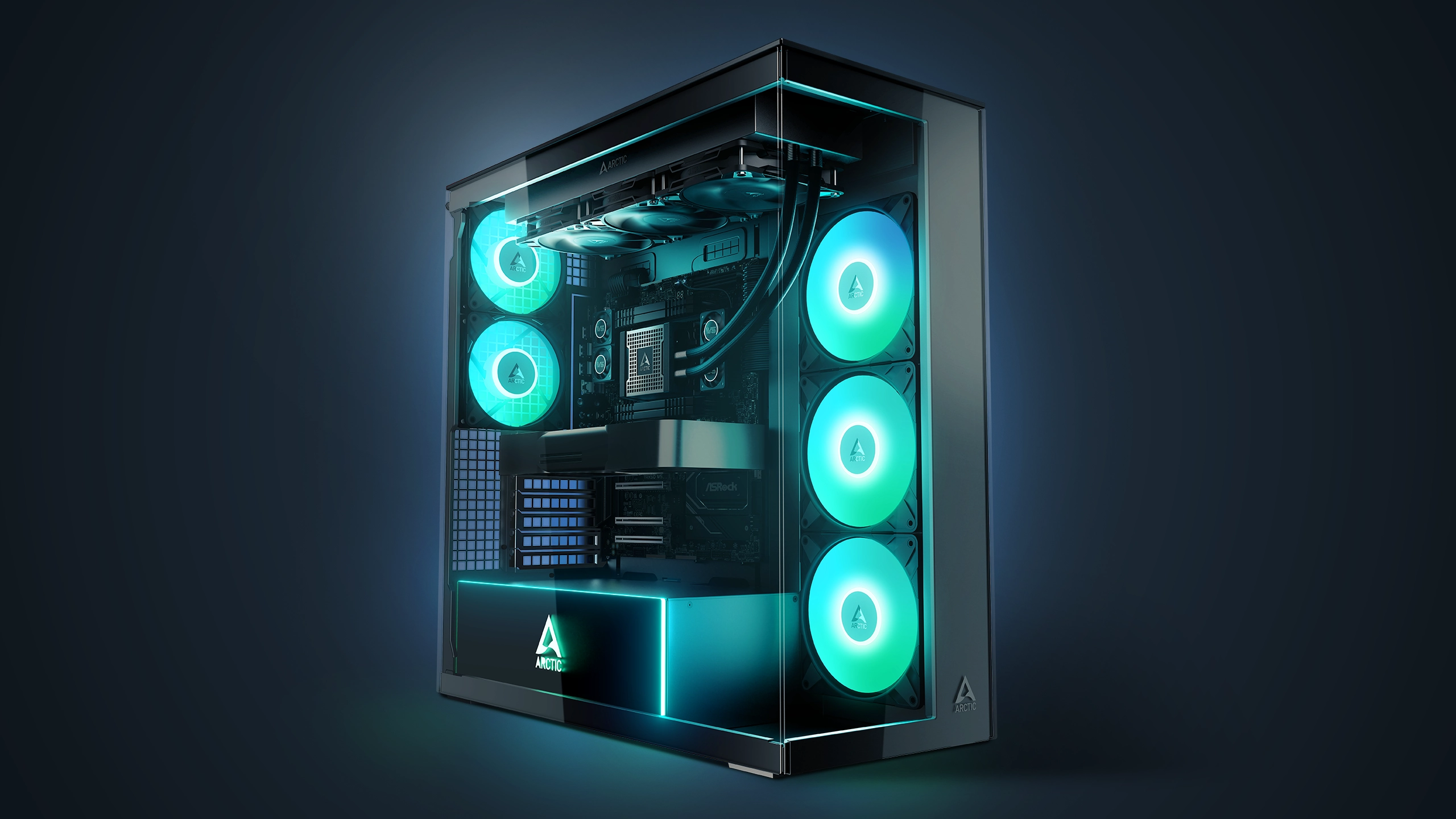Arctic Cooling Liquid Freezer WS360-SP5 Workstation AIO Liquid Cooler (Black) overview 10
