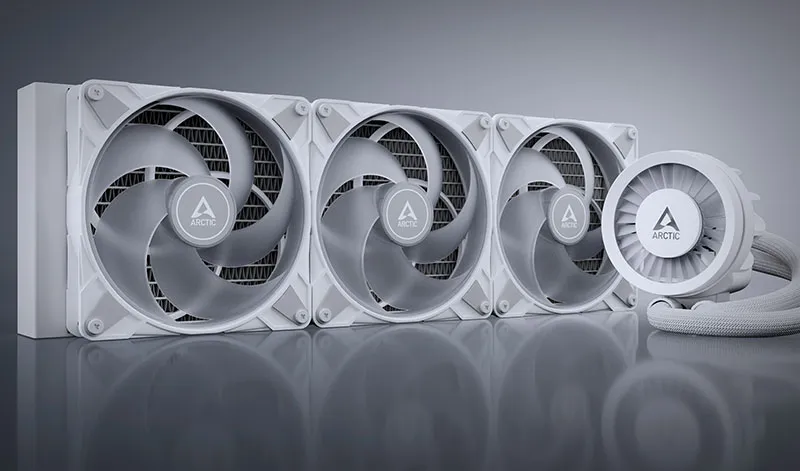 Arctic Liquid Freezer III 420 Argb Cpu Liquid Cooler (White) overview 10