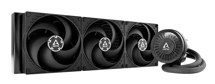 Arctic Liquid Freezer III 420 CPU Liquid Cooler (Black) overview 1