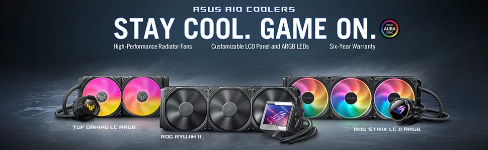 Asus ROG Strix LC II 360 ARGB White Edition CPU Liquid Cooler overview 1