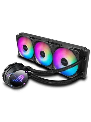 Asus ROG Strix LC II 360 ARGB White Edition CPU Liquid Cooler overview 2