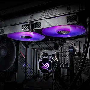 Asus ROG Strix LC II 360 ARGB White Edition CPU Liquid Cooler overview 5