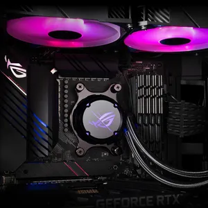 Asus ROG Strix LC II 360 ARGB White Edition CPU Liquid Cooler overview 7
