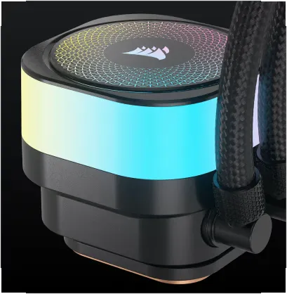 CORSAIR iCUE LINK Titan 360 RX RGB Liquid CPU Cooler (Black) overview 6