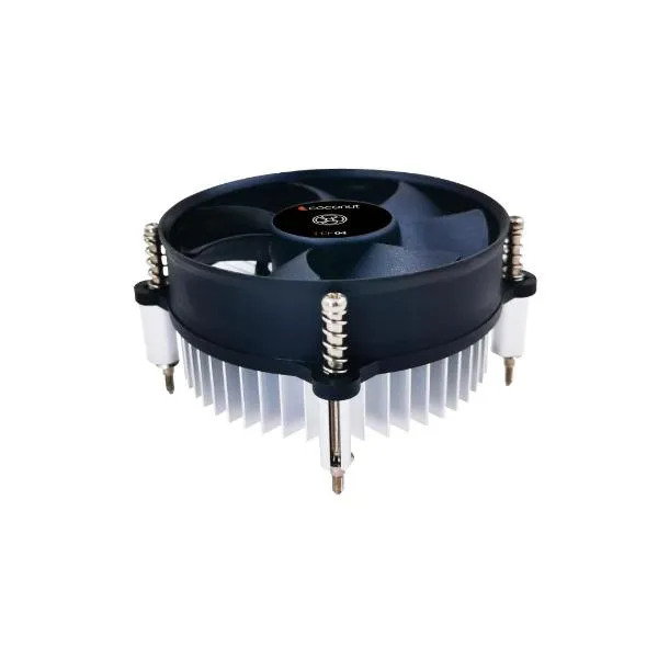 Coconut CF04 Cooler Fan, Screw Type, 190gms Silver Coated Base|Supports 115x/1200