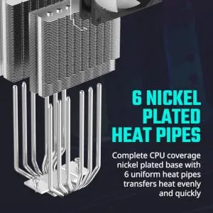 Cooler Master Hyper 620S ARGB 120mm Dual Tower CPU Air Cooler overview 4