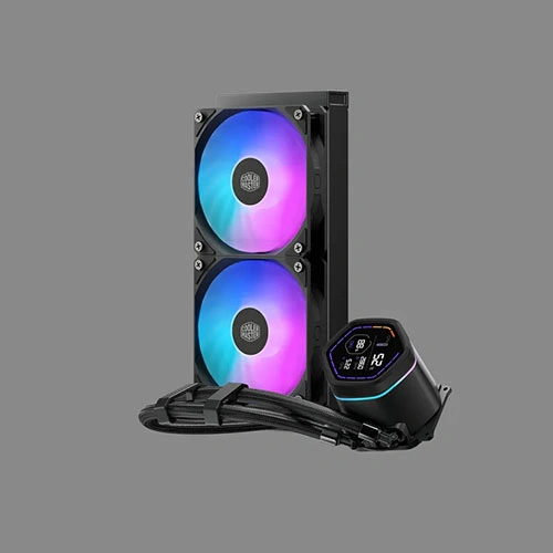 Cooler Master MasterLiquid Core NEX Digital 240 ARGB CPU Liquid Cooler overview 1