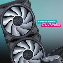 Cooler Master MasterLiquid ML240 Illusion ARGB CPU Liquid Cooler overview 5