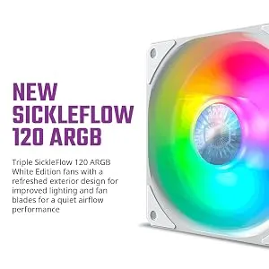 Cooler Master MasterLiquid ML360L ARGB V2 White CPU Liquid Cooler overview 6