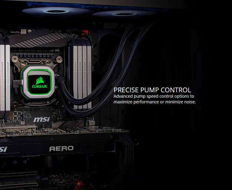 Corsair H115i PRO RGB Liquid CPU Cooler overview 5