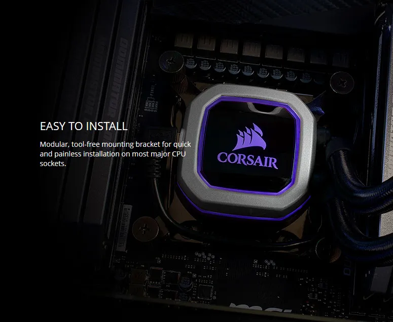 Corsair H115i PRO RGB Liquid CPU Cooler overview 6